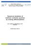 Numerical simulation of nonlinear continuity equations by evolving diffeomorphisms