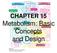 CHAPTER 15 Metabolism: Basic Concepts and Design