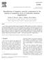 Quanti cation of magnetic coercivity components by the analysis of acquisition curves of isothermal remanent magnetisation