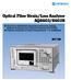 Optical Fiber Strain/Loss Analyzer AQ8602/8602B