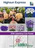 Highsun Express. Range Lisianthus Cut Flower. Featuring the. Expres s