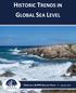 HISTORIC TRENDS IN GLOBAL SEA LEVEL