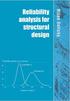 Reliability analysis for structural design