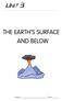 THE EARTH S SURFACE AND BELOW