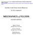 MECHANICS of FLUIDS INSTRUCTOR'S SOLUTIONS MANUAL TO ACCOMPANY FOURTH EDITION. MERLE C. POTTER Michigan State University DAVID C.
