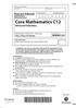 Core Mathematics C12