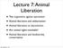 Lecture 7: Animal Liberation