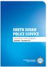 SOUTH SUDAN POLICE SERVICE