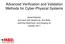 Advanced Verification and Validation Methods for Cyber-Physical Systems