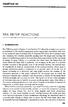MULTISTEP REACTIONS CHAPTER VII 1. INTRODUCTION