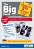 Big 5 TH. The. Event THURSDAY. Why attend? Register today SEPTEMBER. FREE breakfast cobs and lunch provided. at Jewson Peterborough