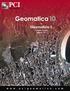 Geomatica II Course Guide Version 10.1