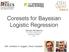 Coresets for Bayesian Logistic Regression