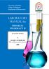 Laboratory Manual for
