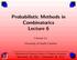 Probabilistic Methods in Combinatorics Lecture 6