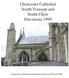 Gloucester Cathedral South Transept and South Choir Elevations 1999