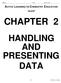 NAME PER DATE DUE ACTIVE LEARNING IN CHEMISTRY EDUCATION ALICE CHAPTER 2 HANDLING AND PRESENTING DATA , A.J. Girondi