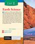 Earth Science. Earth science is a blend of many different sciences, Unit Contents