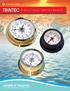 Proudly Made in Canada TRINTEC NAUTICAL INSTRUMENTS INSPIRED BY TRADITION DRIVEN BY INNOVATION