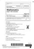 Mathematics Paper 1 (Non-Calculator)