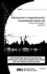 Minnesota Comprehensive Assessments-Series III Science Item Sampler Grade HS