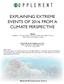 SUPPLEMENT EXPLAINING EXTREME EVENTS OF 2016 FROM A CLIMATE PERSPECTIVE