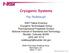 Cryogenic Systems. Ray Radebaugh