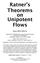 Ratner s Theorems on Unipotent Flows