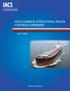 IACS COMMON STRUCTURAL RULES FOR BULK CARRIERS