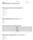MATH-A Algebra SOL Review: 2014 Practice Test