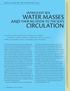 WATER MASSES CIRCULATION AND THEIR RELATION TO THE SEA S JAPAN/EAST SEA SPECIAL ISSUE ON THE JAPAN/EAST SEA. Oceanography Vol. 19, No. 3, Sept.