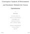 Convergence Analysis of Deterministic. and Stochastic Methods for Convex. Optimization