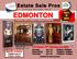 EDMONTON ** Unheard of Sale at Unheard of Restaurant in Edmonton
