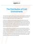 The Distribution of Cold Environments
