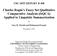 Charles Ragin s Fuzzy Set Qualitative Comparative Analysis (fsqca) Applied to Linguistic Summarization