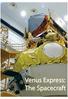 Venus Express: The Spacecraft