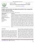Synthesis, characterization and antibacterial potential of silver nanoparticles by Morus nigra leaf extract Anu Kumar, Kuldeep Kaur, Sarika Sharma *