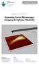 Scanning Force Microscopy: Imaging & Cellular Elasticity