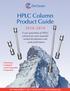 HPLC Column Product guide