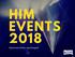 HIM EVENTS 2018 Sponsorship packages