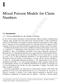 Mixed Poisson Models for Claim Numbers. 1.1 Introduction Poisson Modelling for the Number of Claims