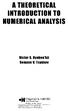 A THEORETICAL INTRODUCTION TO NUMERICAL ANALYSIS