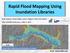 Rapid Flood Mapping Using Inundation Libraries