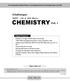 For all Agricultural, Medical, Pharmacy and Engineering Entrance Examinations held across India. CHEMISTRY Vol. I