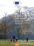 A WALK TO THE PARK? ASSESSING ACCESS TO GREEN AREAS IN EUROPE'S CITIES
