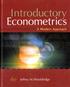Econometrics ' U. Jeffrey M.Wooldridge. Mod