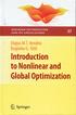 Contents. Preface. 1 Introduction Optimization view on mathematical models NLP models, black-box versus explicit expression 3