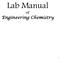 Lab Manual. of Engineering Chemistry