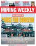 MINING WEEKLY. INSIGHT R300m investment on way to resuscitate liquidated Orkney gold mine 6