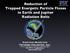 Reduction of Trapped Energetic Particle Fluxes in Earth and Jupiter Radiation Belts